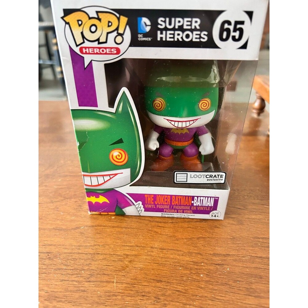 Funko Pop! DC Super Heroes - Joker Batman (Loot Crate Exclusive)